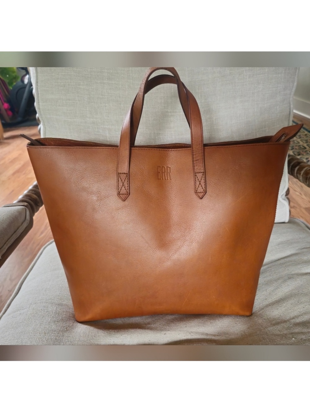Madewell Zip Top Transport Tote NWOT